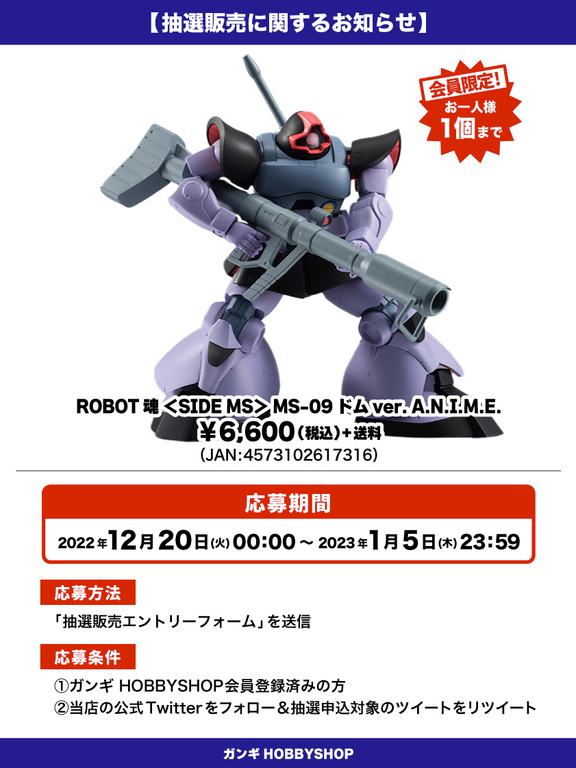 限定価格セール！ ROBOT魂 A.N.I.M.E. [SIDE SIDE MS] バンダイ ROBOT